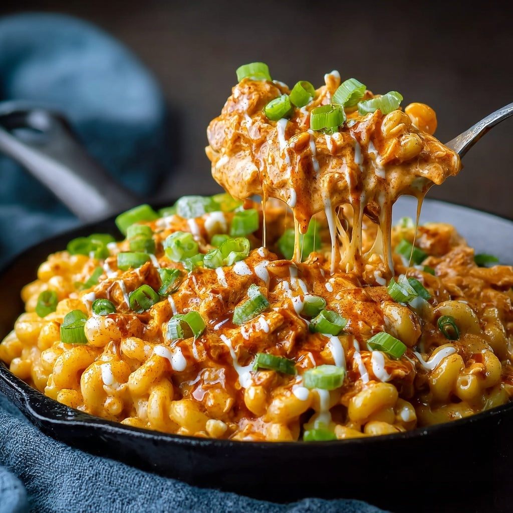 Buffalo Chicken Mac & Cheese