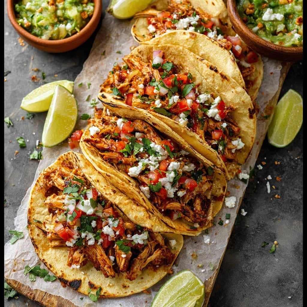 Honey Chipotle Chicken Tacos