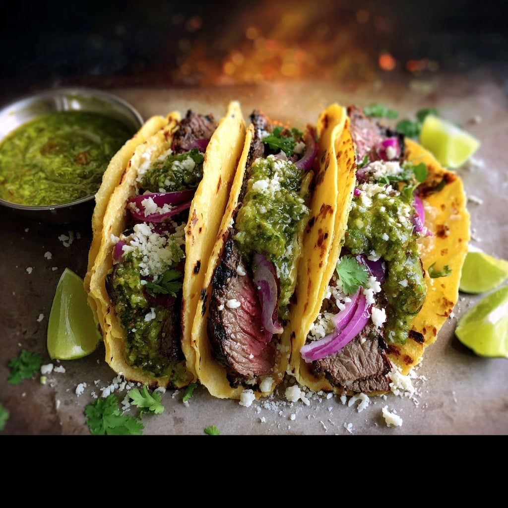 Chimichurri Steak Tacos
