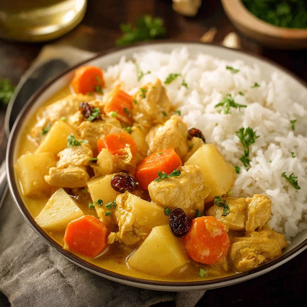 Golden Curry with Chicken and Veggies