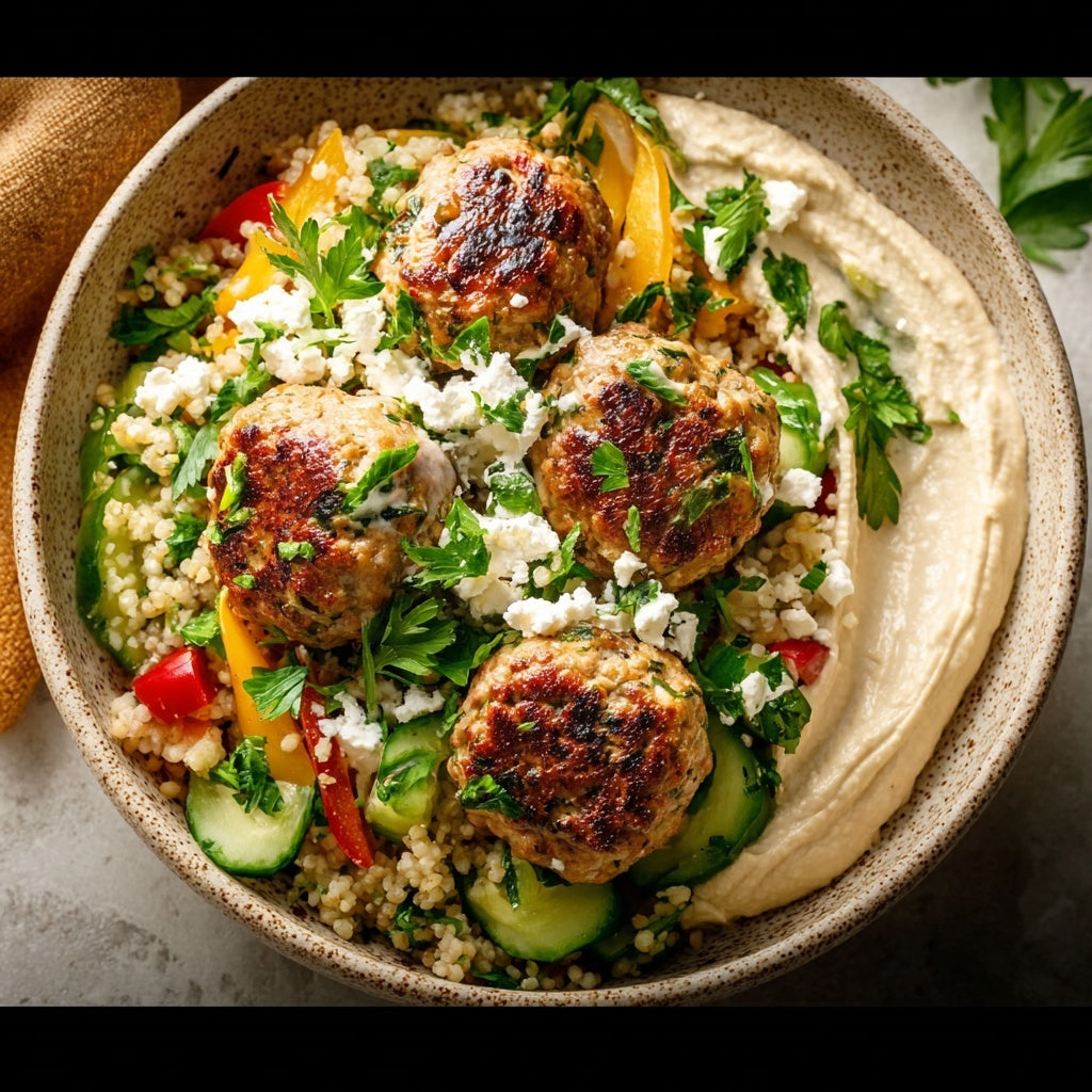 Greek Turkey Meatballs