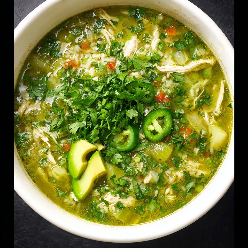 Peruvian Cilantro Lime Chicken Soup (Aguadito Pollo)