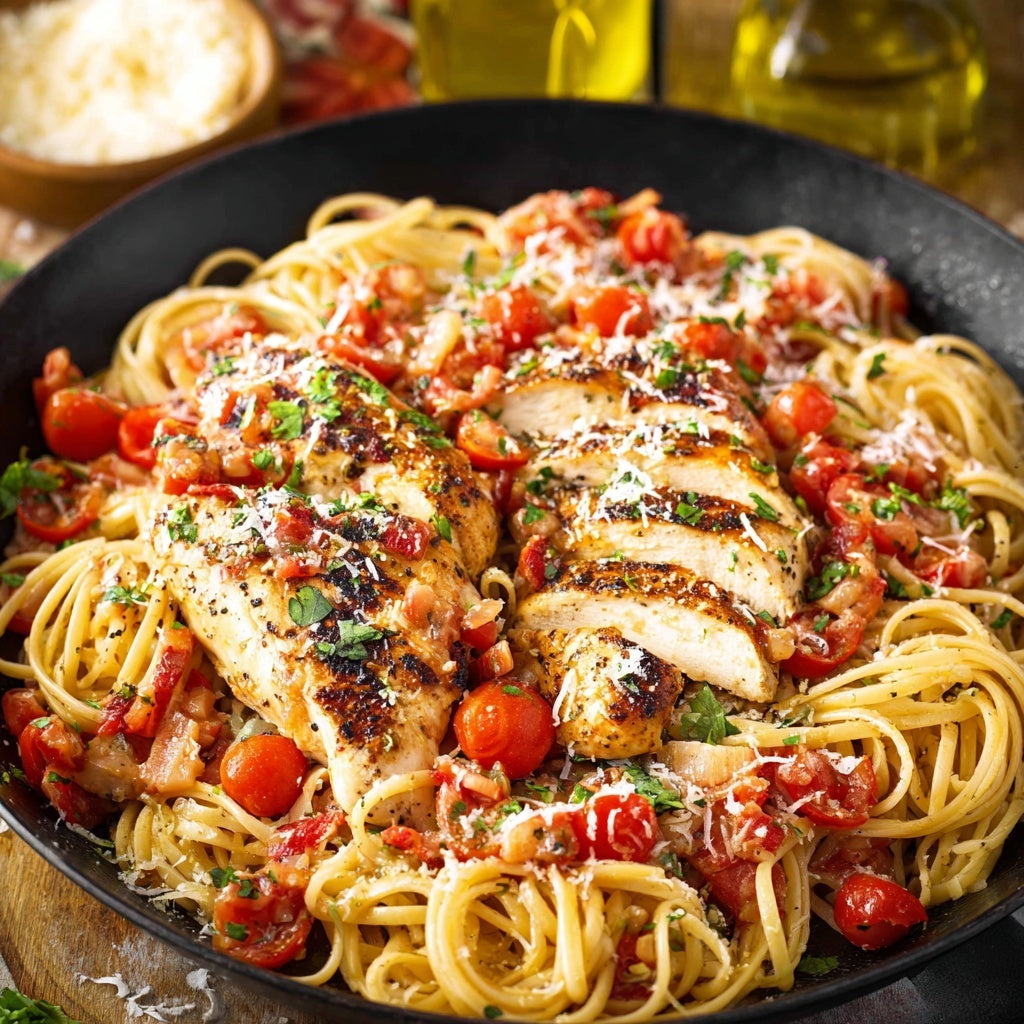 Bruschetta Chicken Pasta