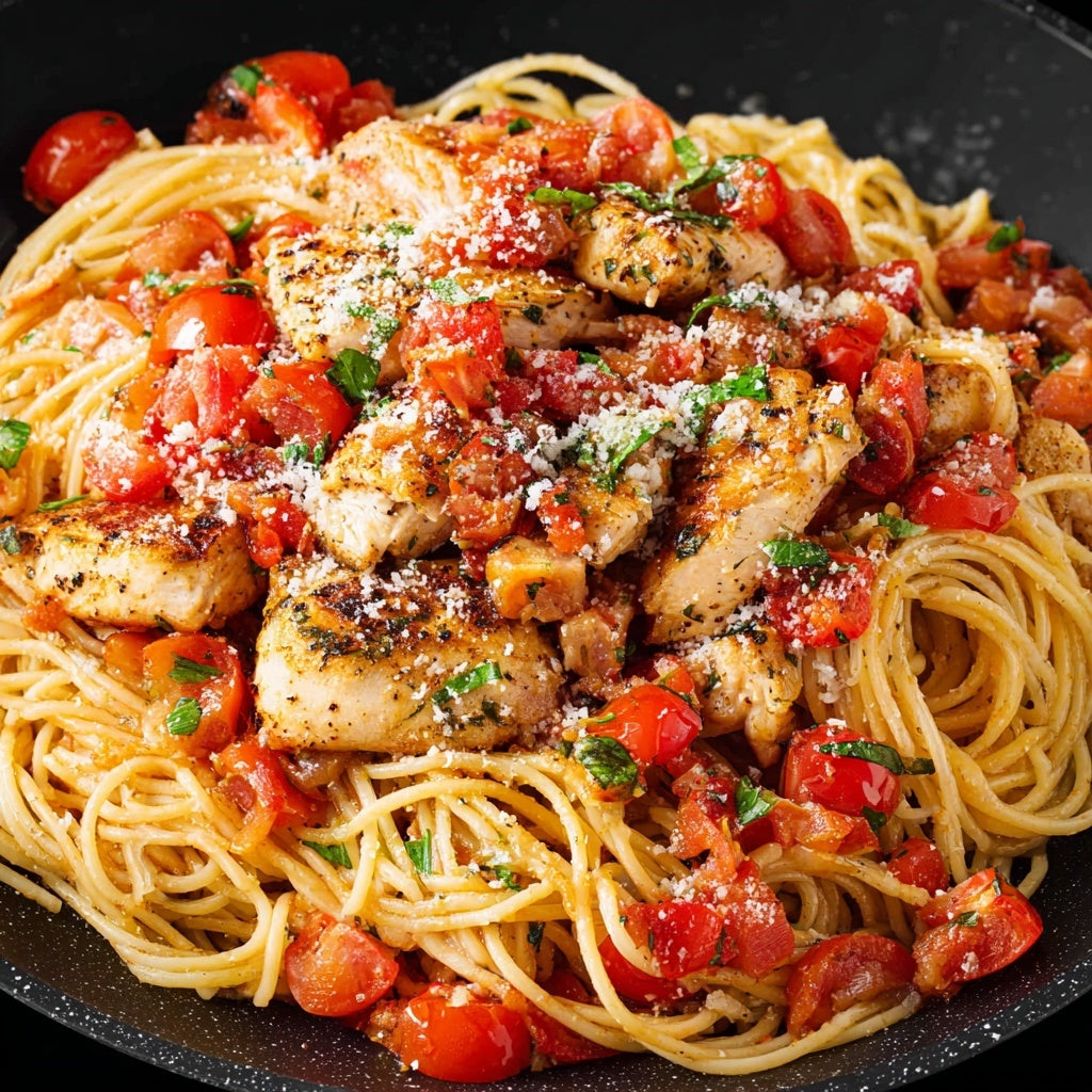 Bruschetta Chicken Pasta