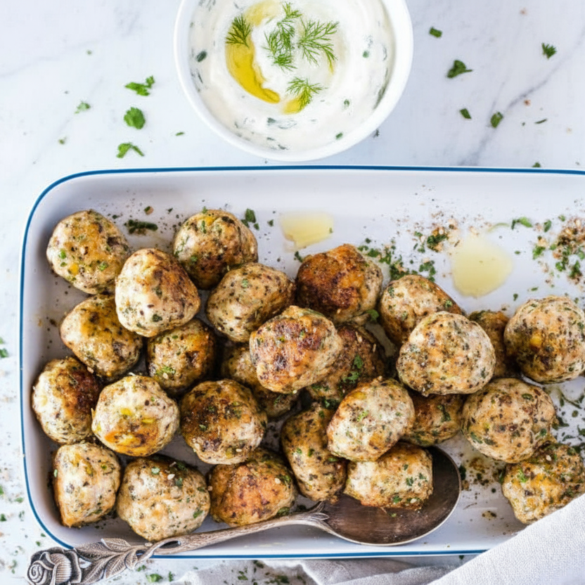 Za’atar Chicken Meatballs
