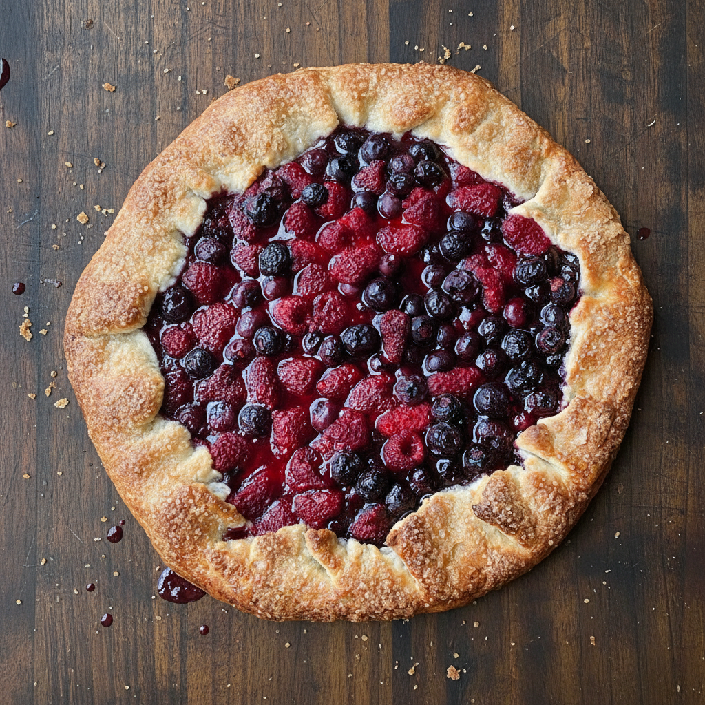 Mixed Berry Galette