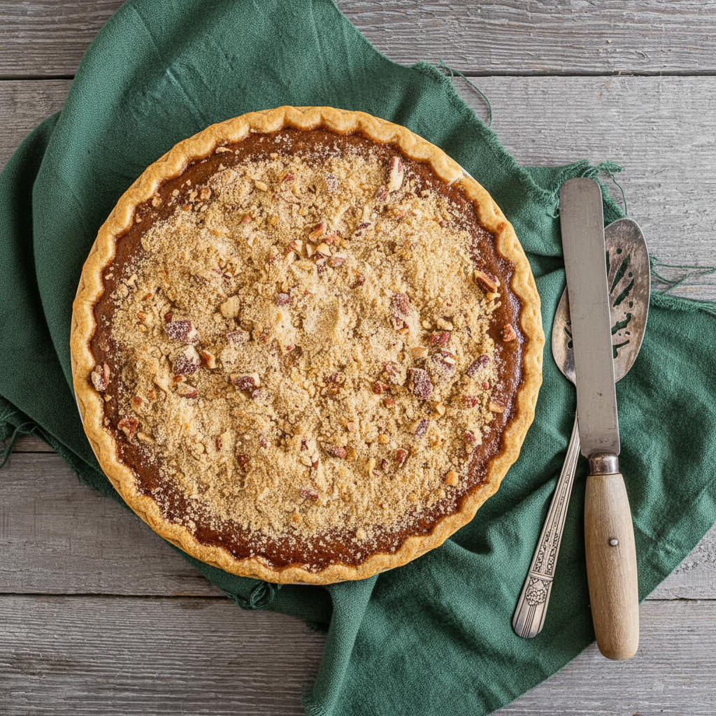 Apple Butter Pumpkin Pie