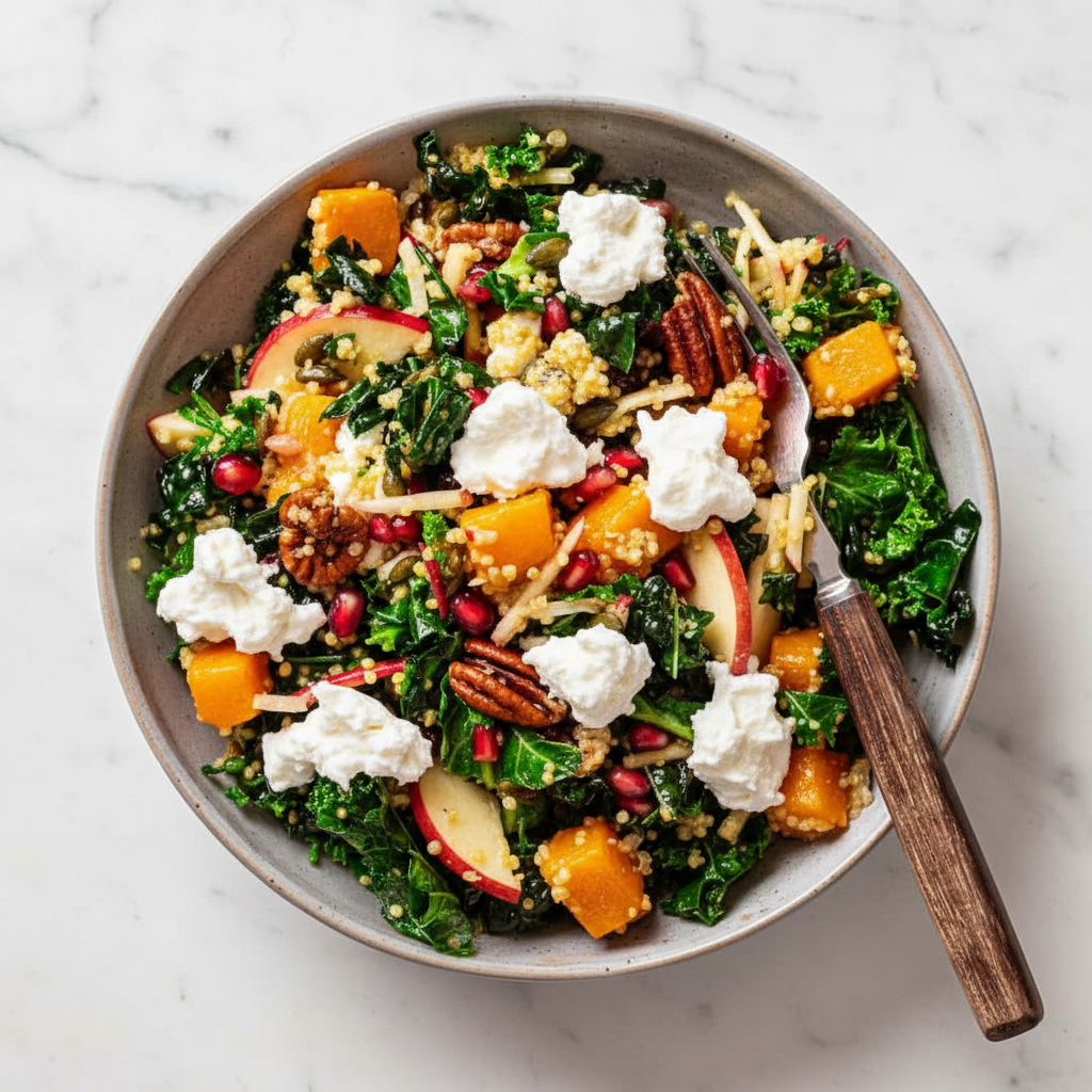 Autumn Harvest Vegan Salad