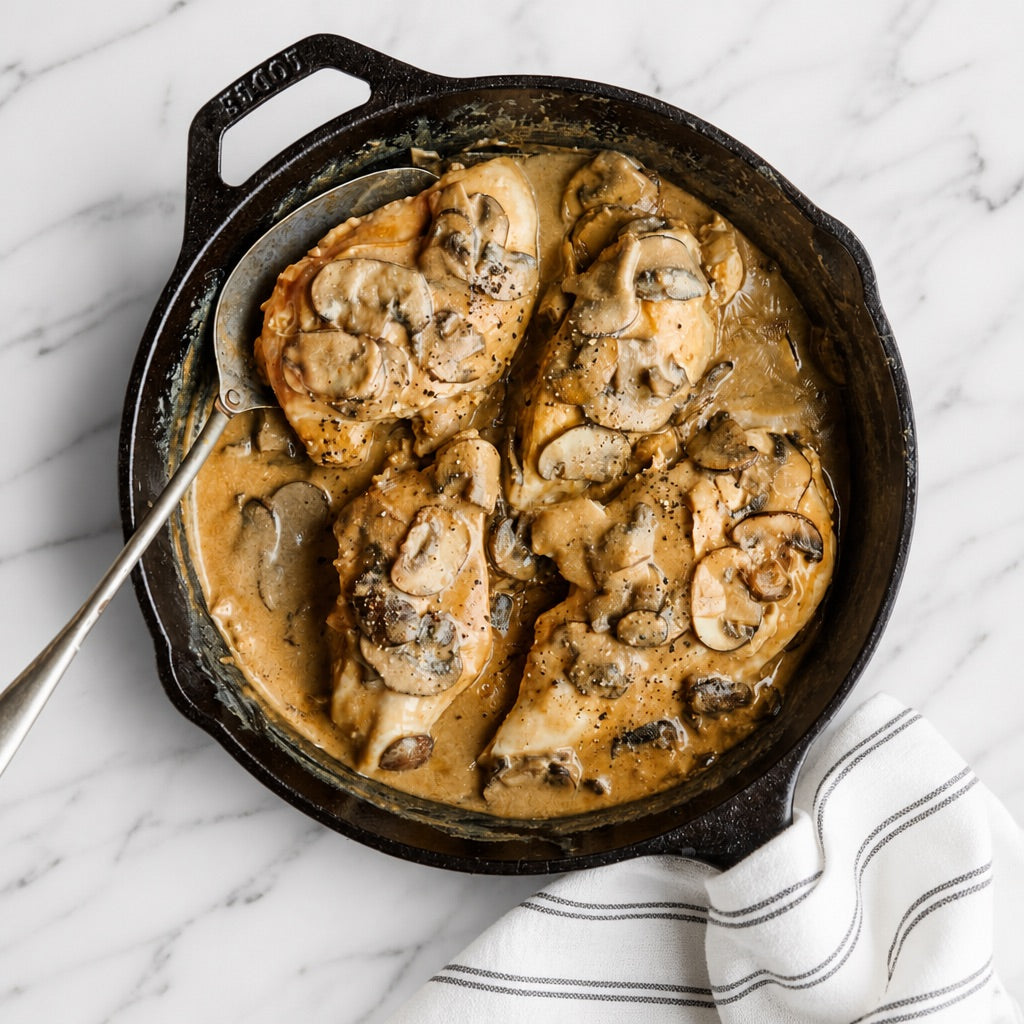 Balsamic Chicken and Mushrooms