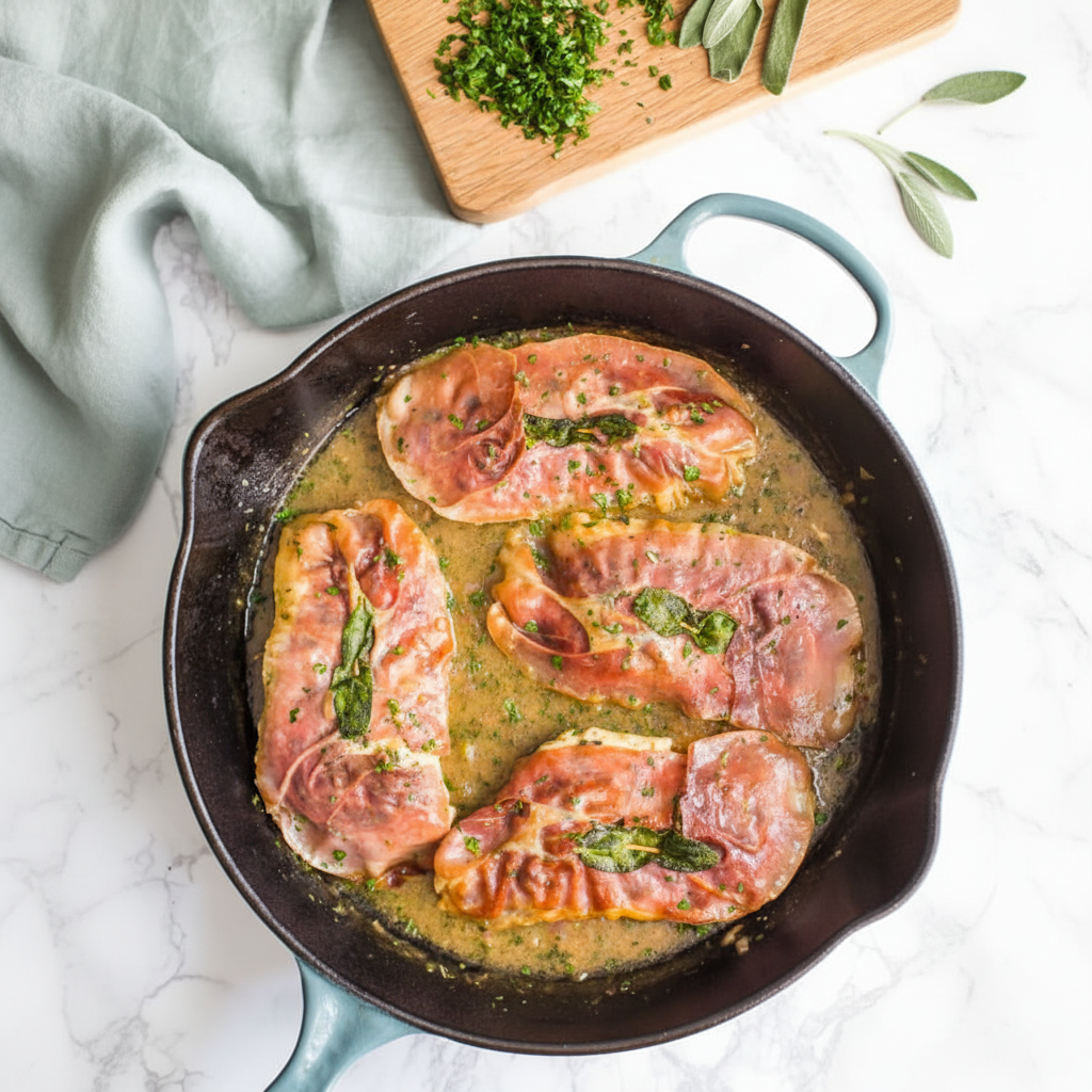 Chicken Saltimbocca