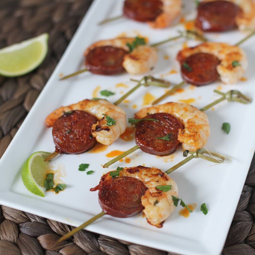 Shrimp & Chorizo Bites