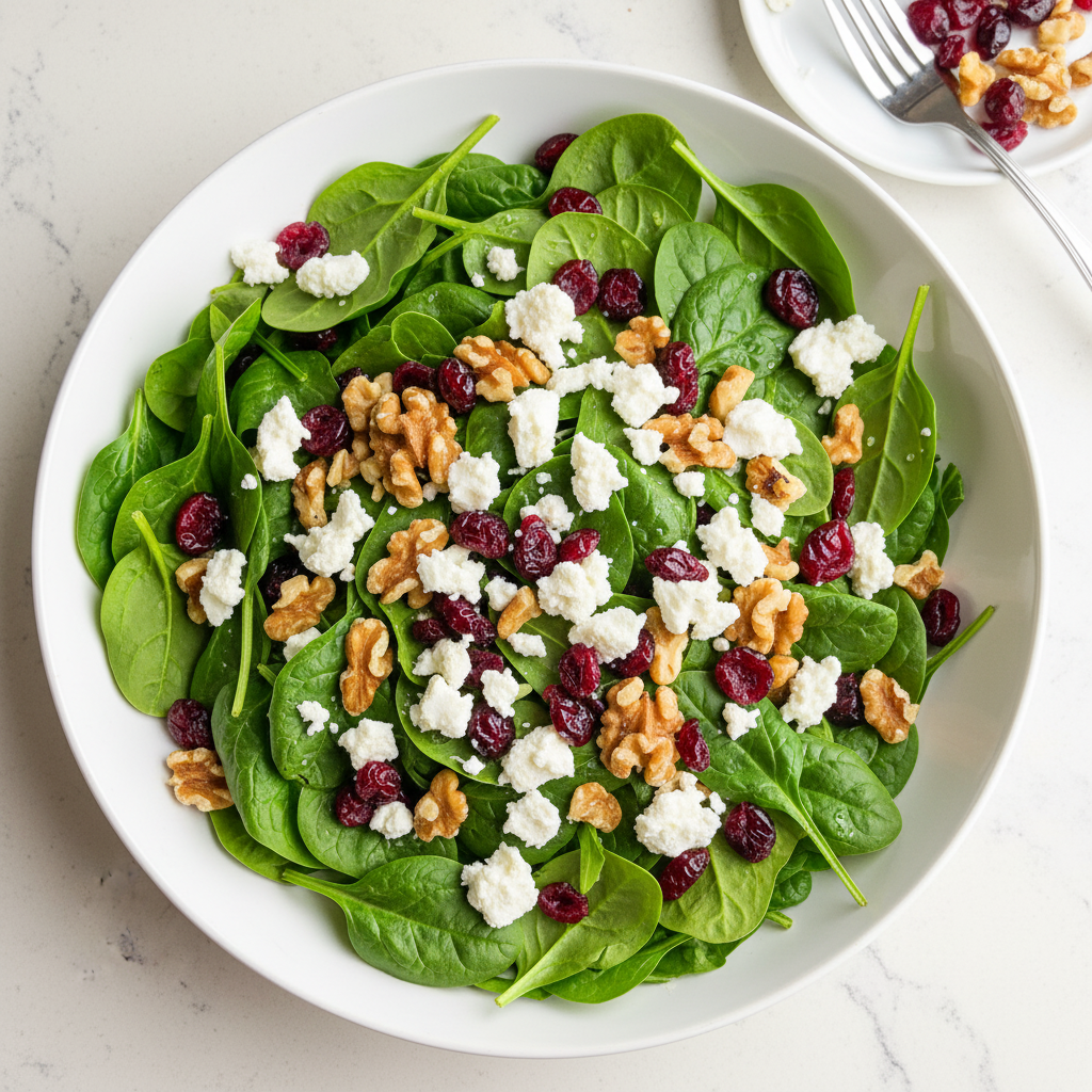 Cranberry Spinach Salad