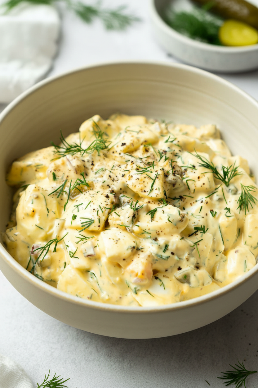 Dill Pickle Egg Salad