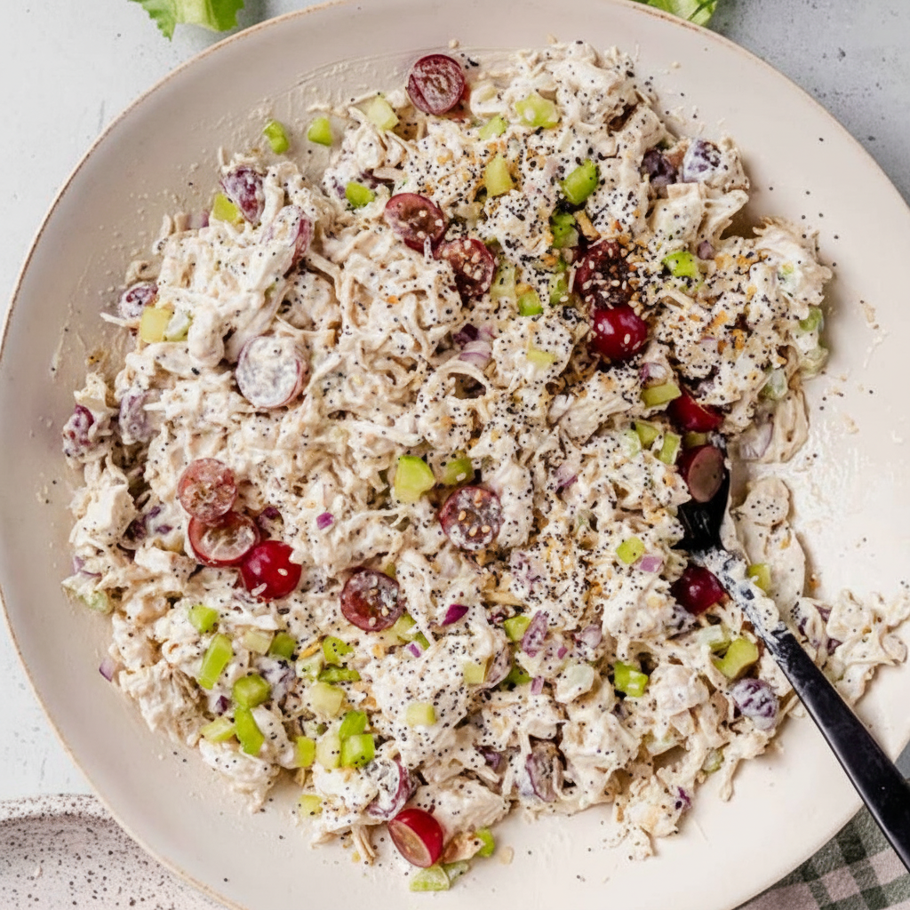 Everything Bagel Chicken Salad