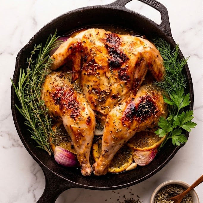 Herbes de Provence Roast Chicken: Whole