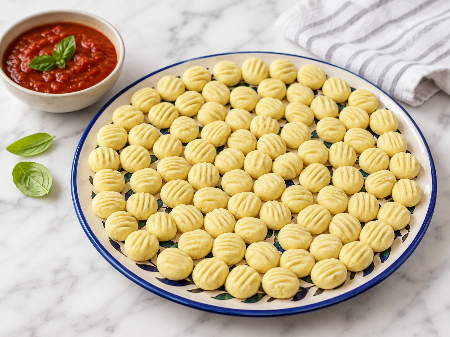 Homemade Gnocchi Pasta with Choice of Sauce