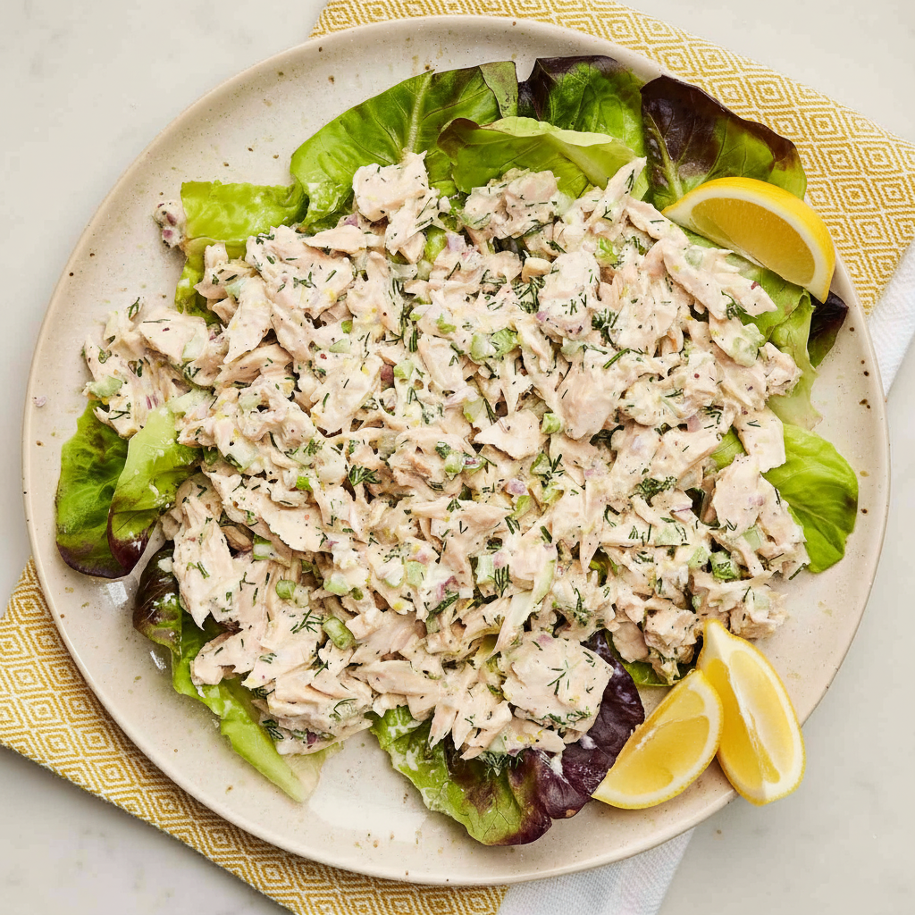 Lemon Dill Tuna Salad