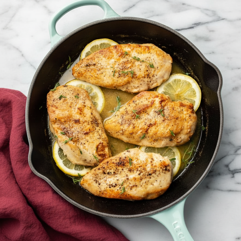 Thyme and Lemon Roast Chicken