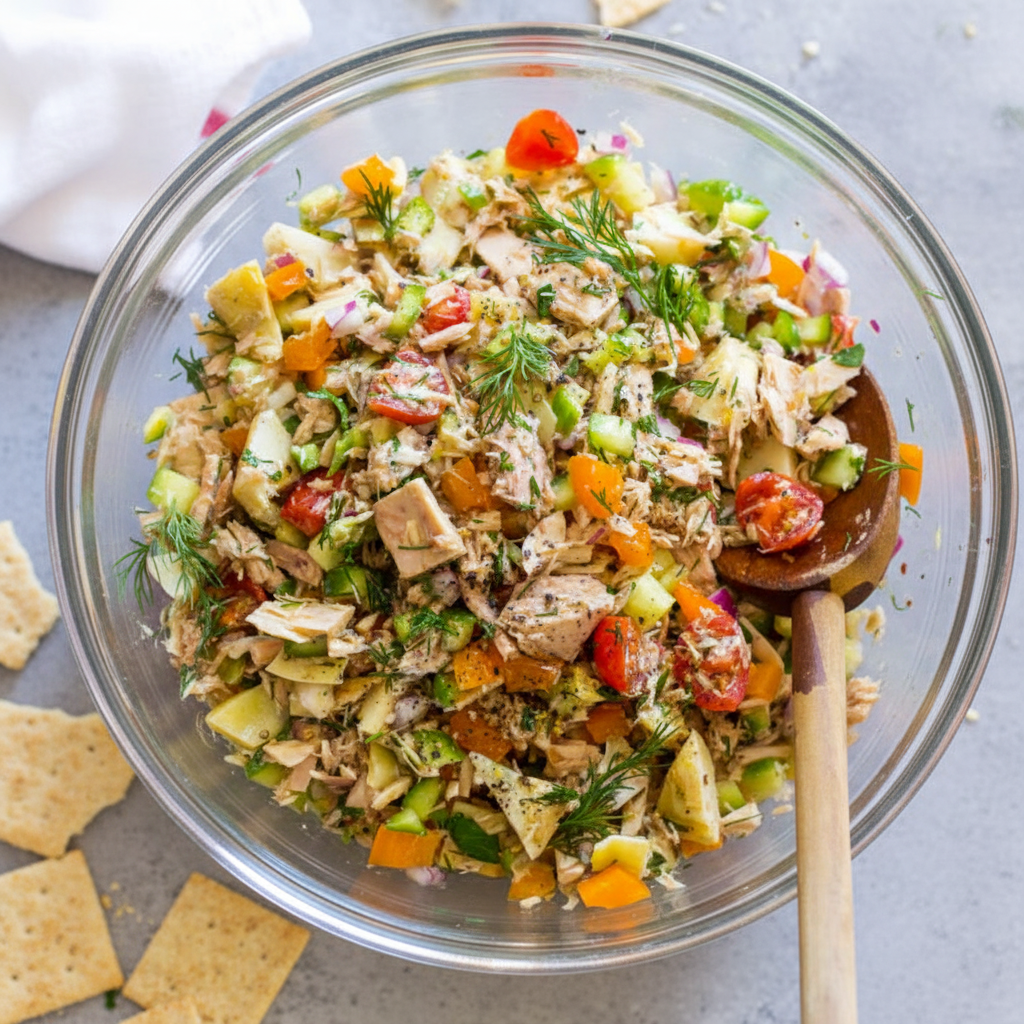Mediterranean Tuna Salad