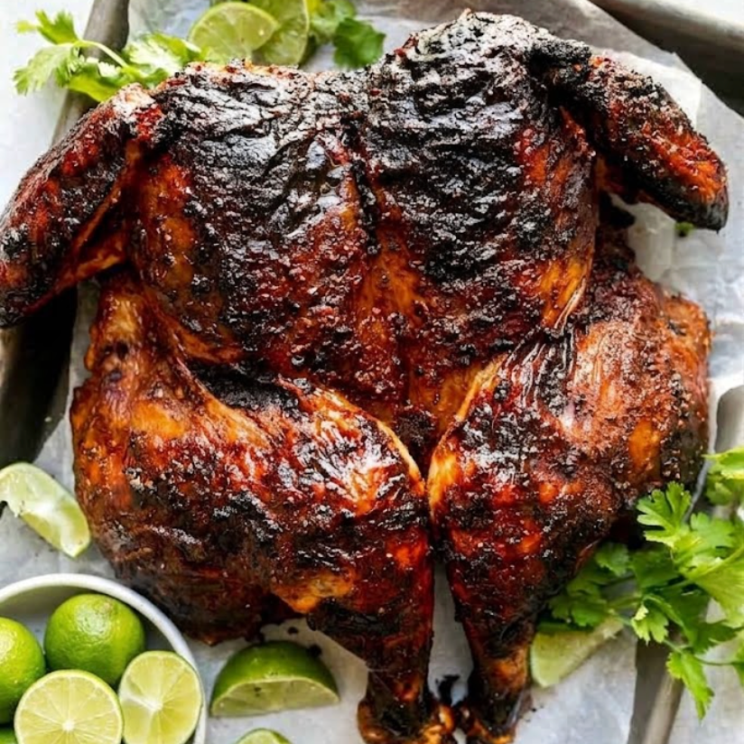 Mexican Chili Lime Spiced Roast Chicken: Whole