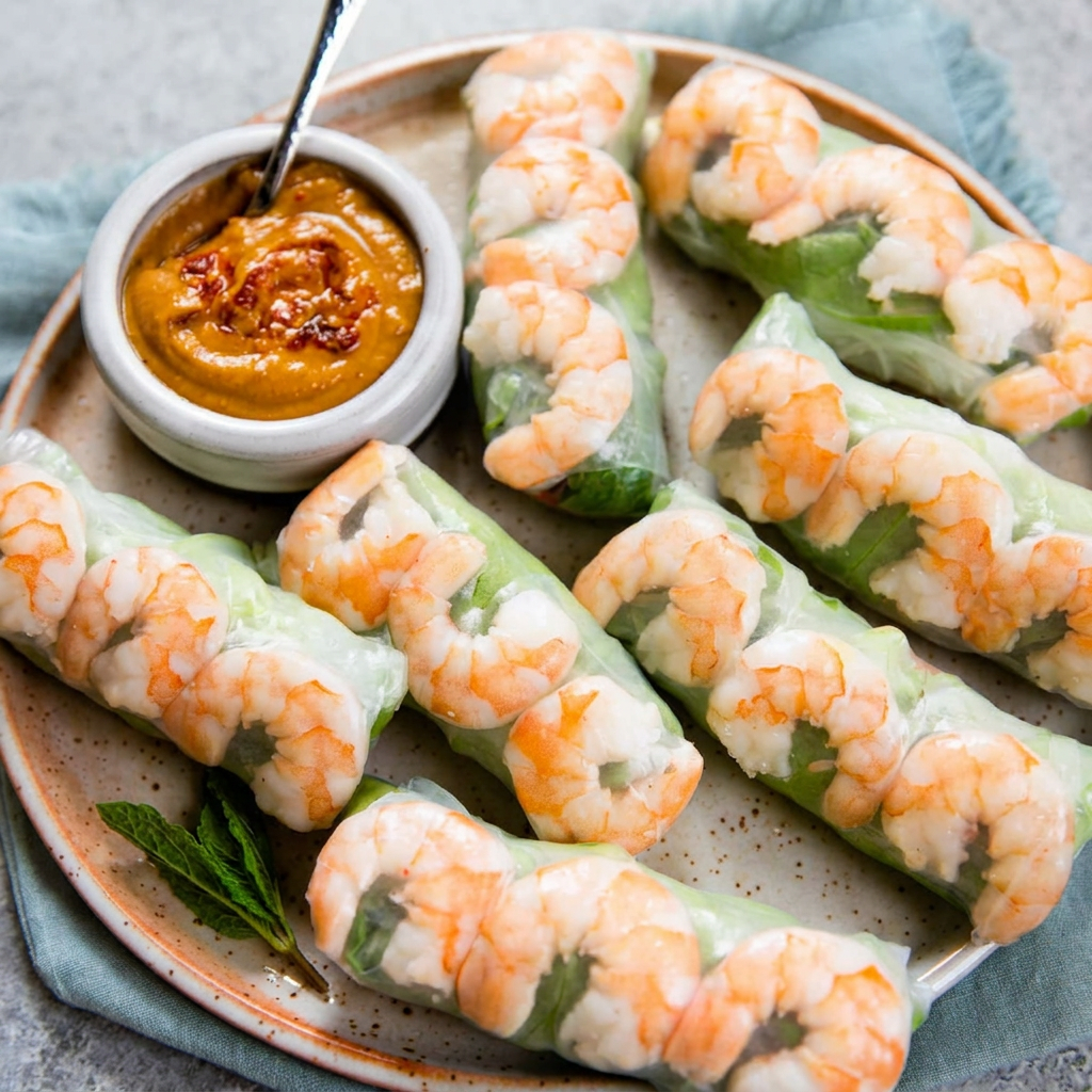 Fresh Thai Spring Rolls