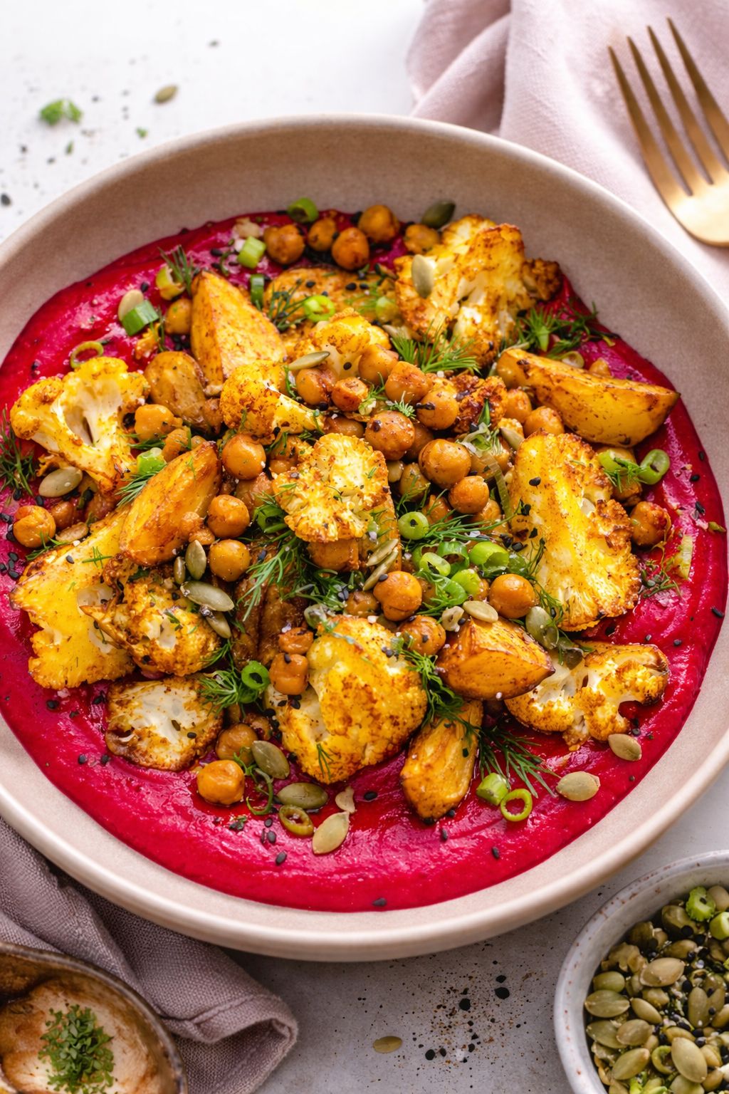 Beet and Cauliflower Wellness Bowl