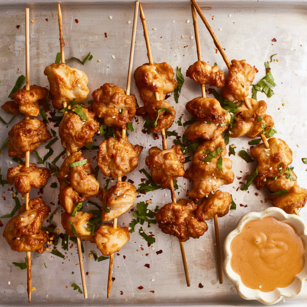 Chicken Satay Skewers
