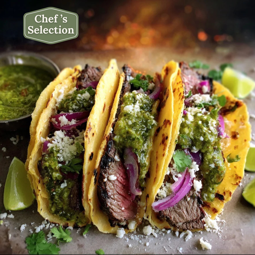 Chimichurri Steak Tacos