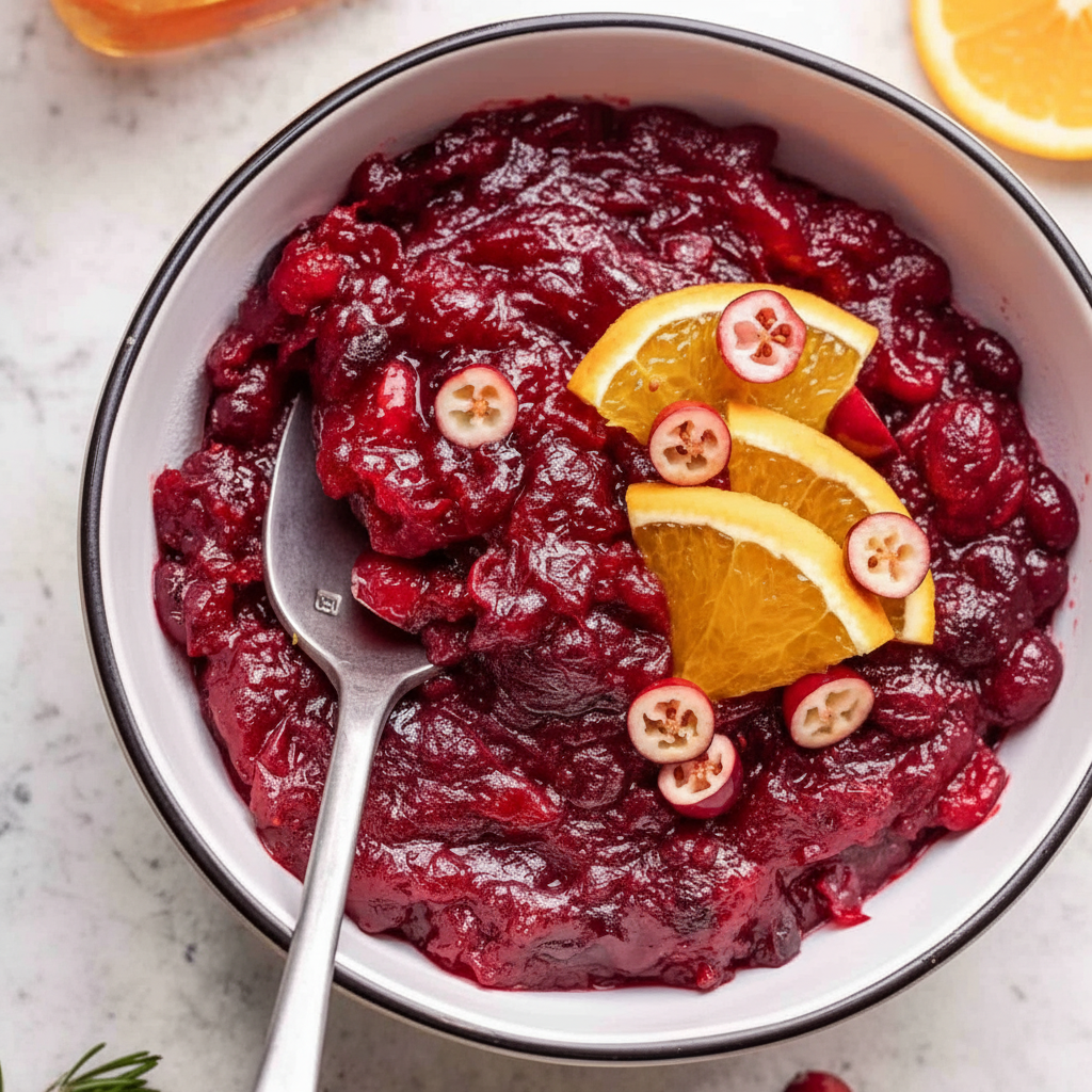 Citrus Cranberry Sauce