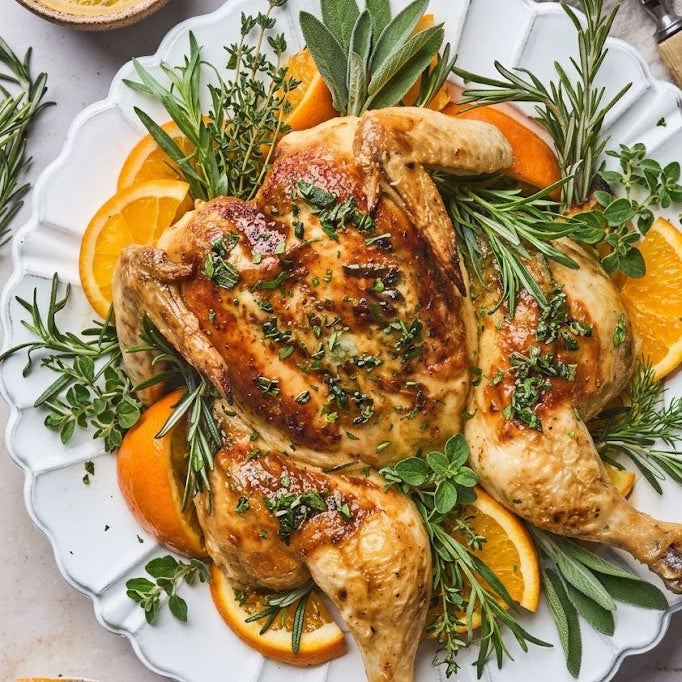 Citrus Herb Roast Chicken: Whole