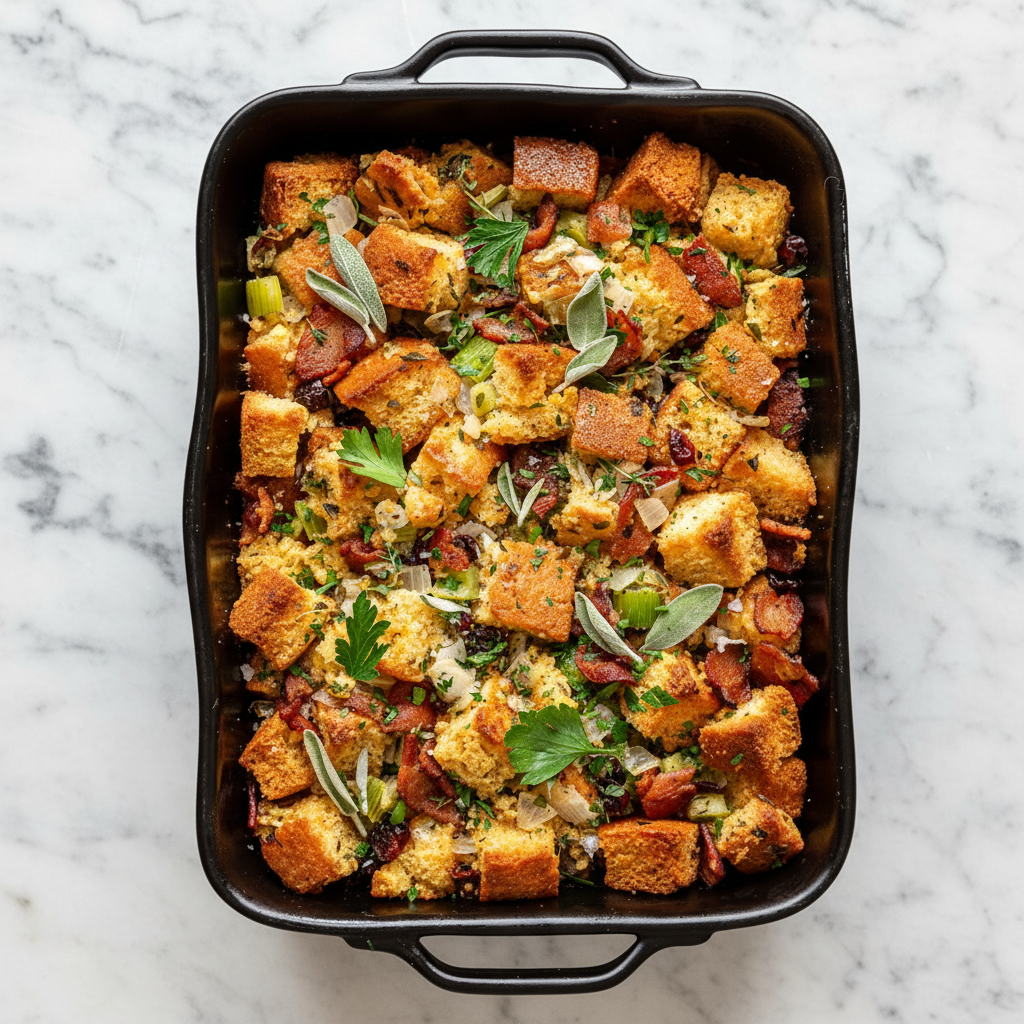 Cornbread Stuffing – Cooked by Conte