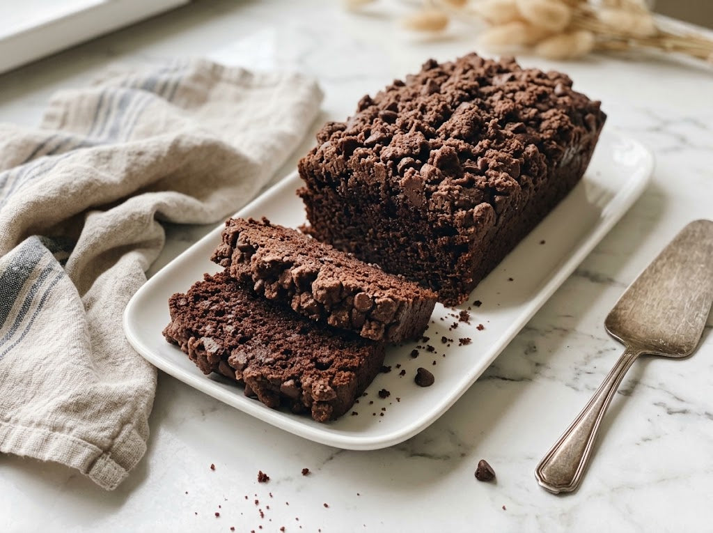 Double Chocolate Iced Streusel Pound Cake