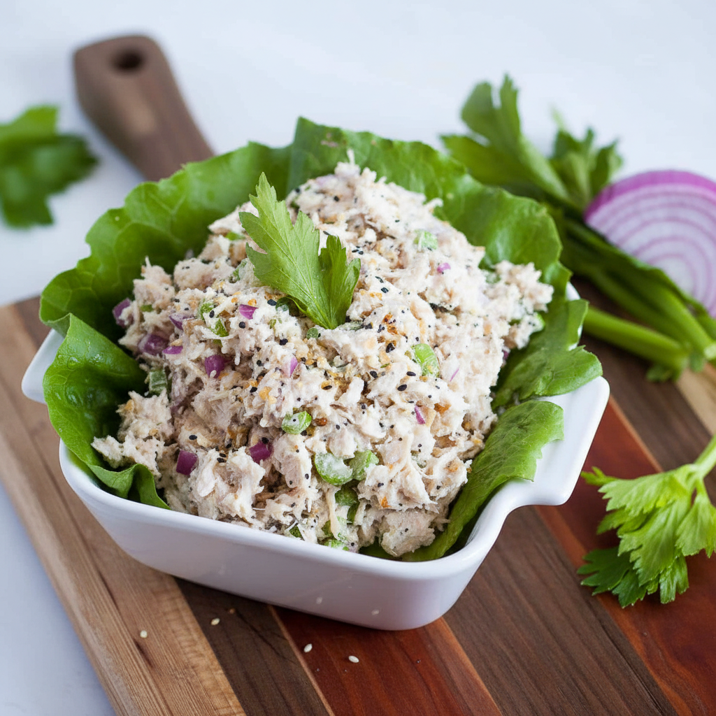 Everything Bagel Tuna Salad