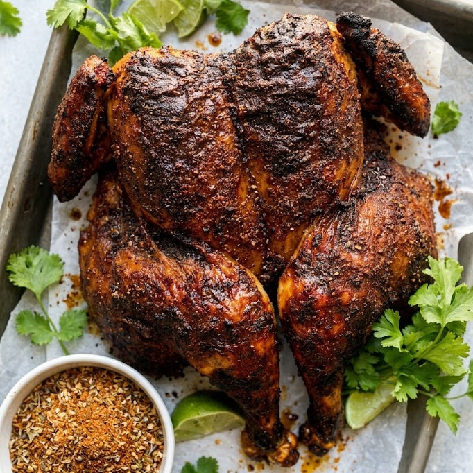 Fajita Seasoned Roast Chicken: Whole