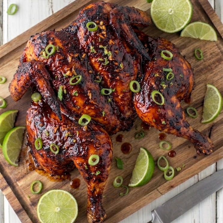 Korean Gochujang Roast Chicken: Whole