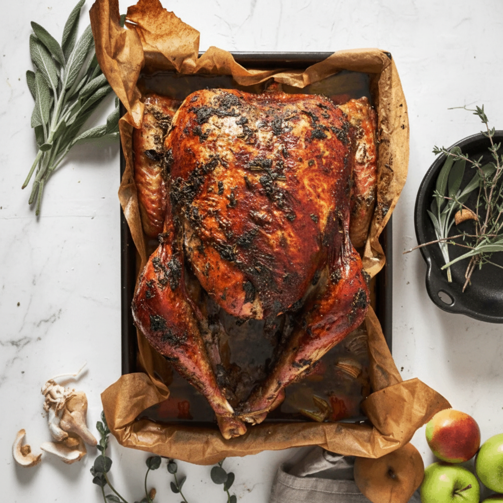 Roasted Herb Butter Turkey