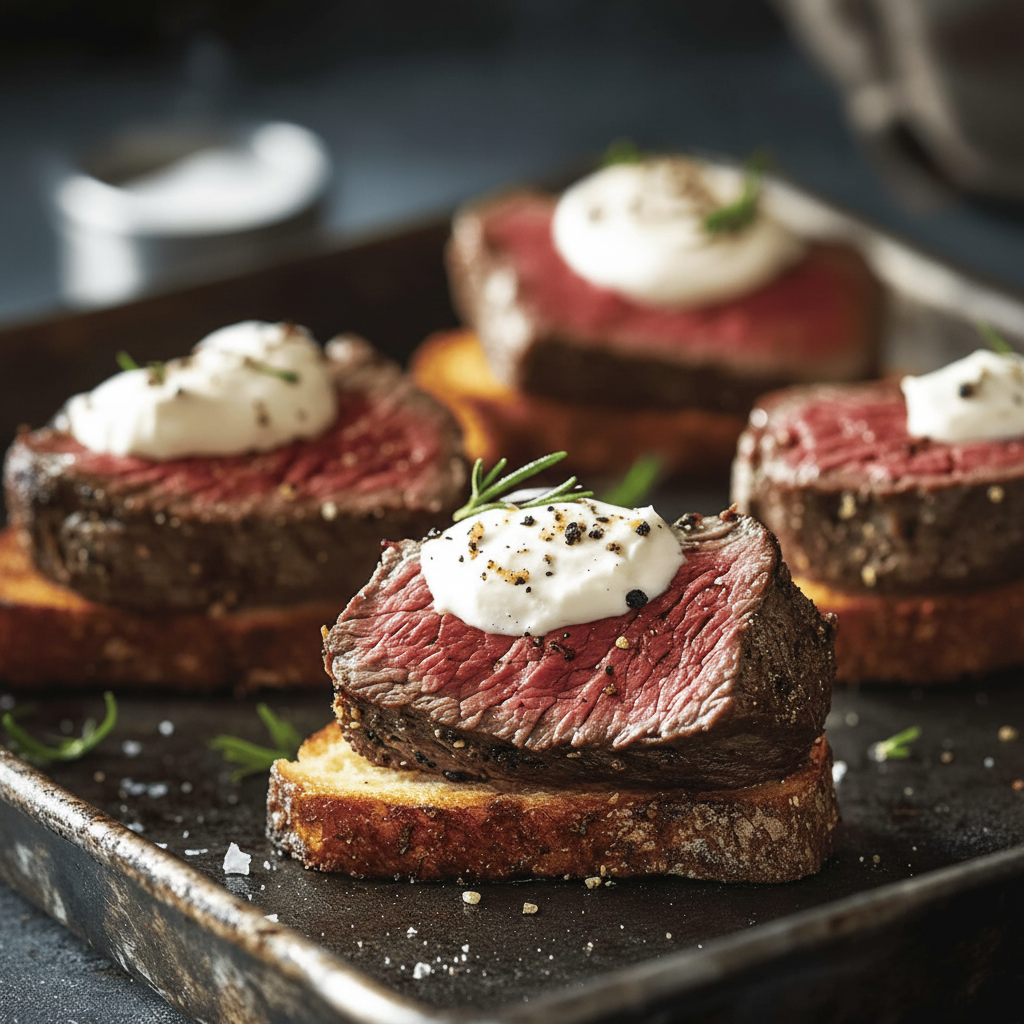 French Bread Crostinis