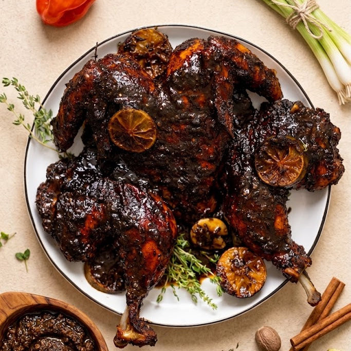 Jamaican Jerk Seasoned Roast Chicken: Whole