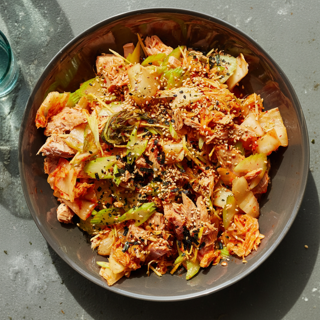 Kimchi Tuna Salad