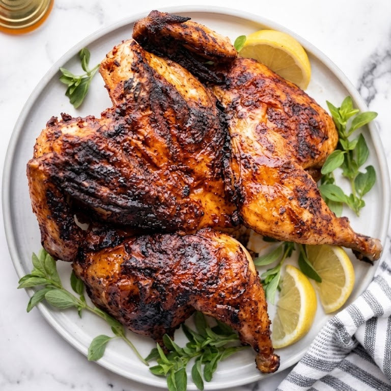 Moroccan Spiced Roast Chicken: Whole