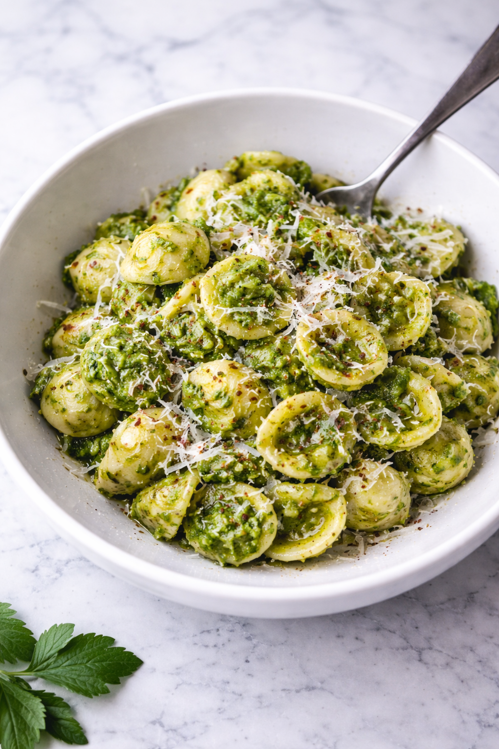 Orecchiette with Broccoli Pecorino Sauce