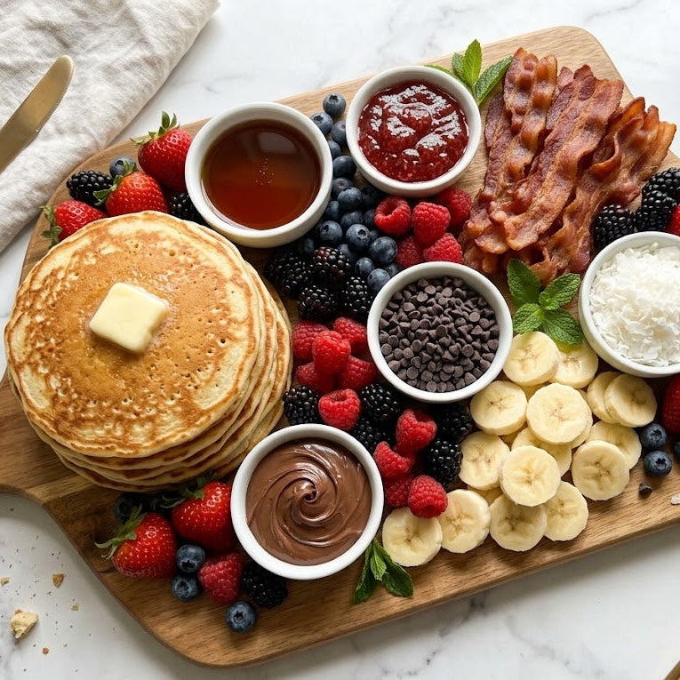 Pancake Charcuterie Board