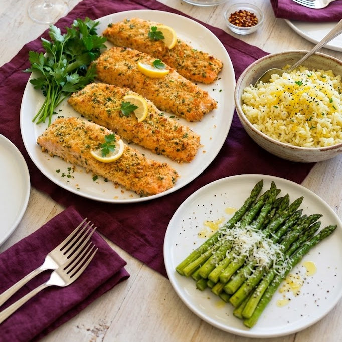 Parmesan Crusted Salmon