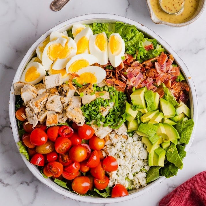 Chicken Cobb Salad with Honey Dijon Vinaigrette