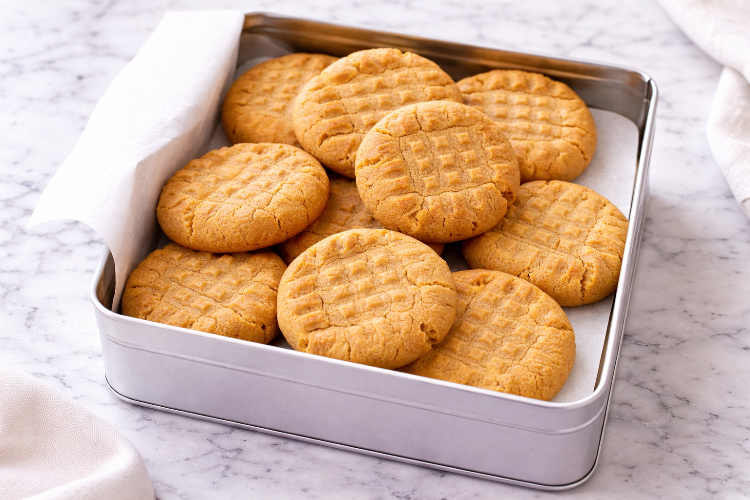 Classic Peanut Butter Cookies