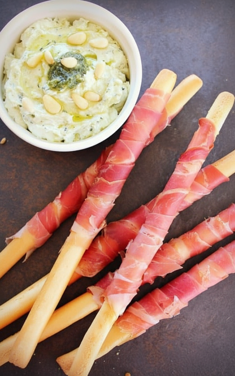 Prosciutto Wrapped Grissini