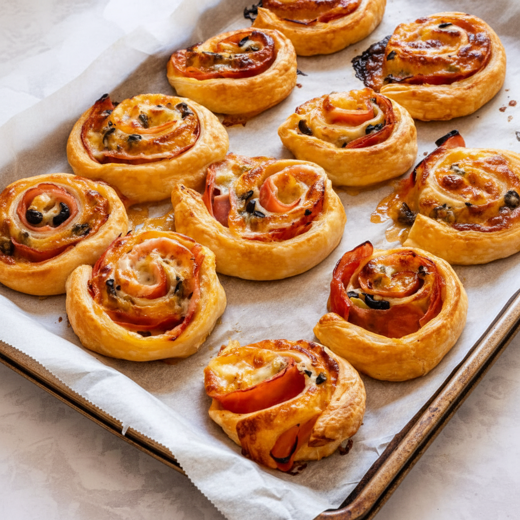 Puff Pastry Wheels