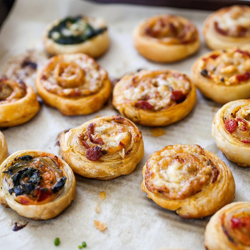 Puff Pastry Wheels