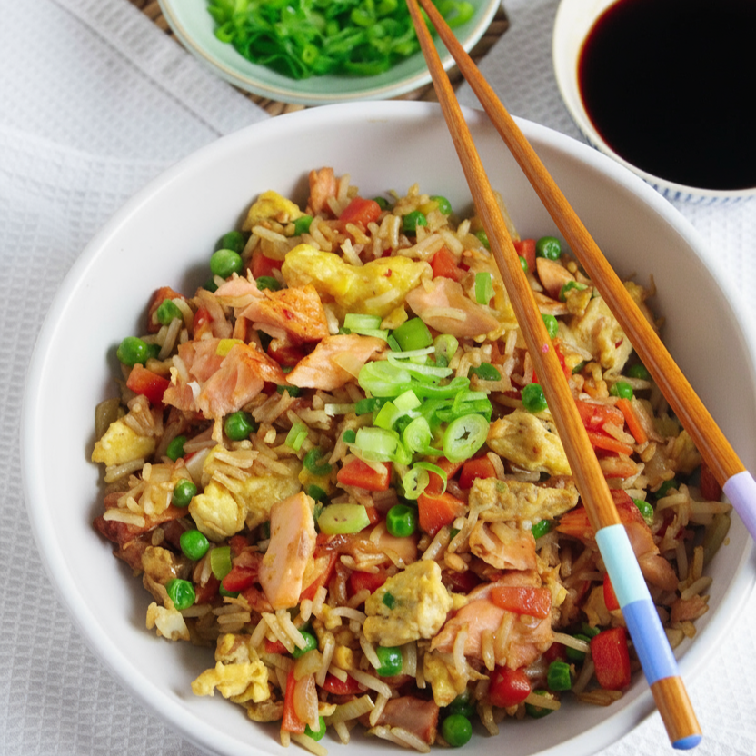 Salmon Fried Rice