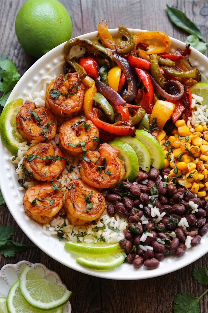 Shrimp Fajita Bowls